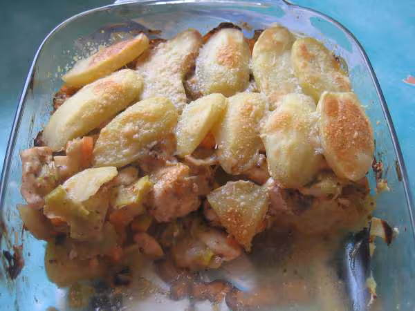 Gratin de poulet 1