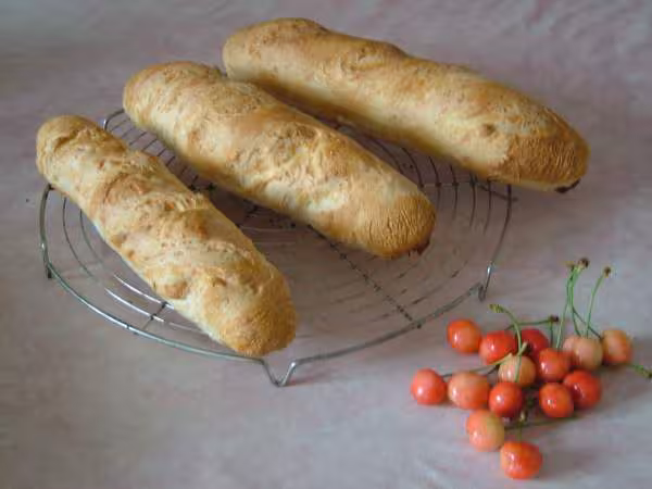 Baguettes cuites