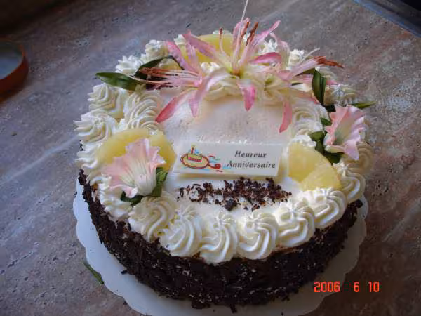Gateau anniversaire