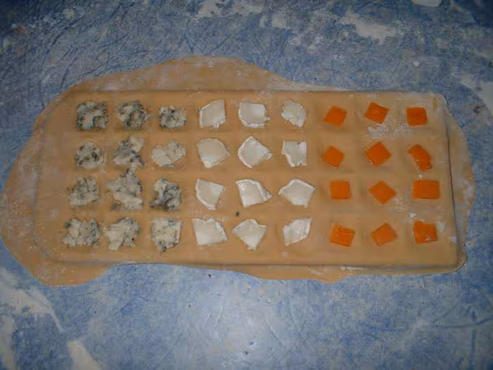 Raviolis au fromage