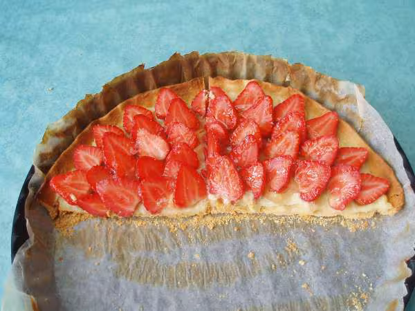 Tarte aux fraises