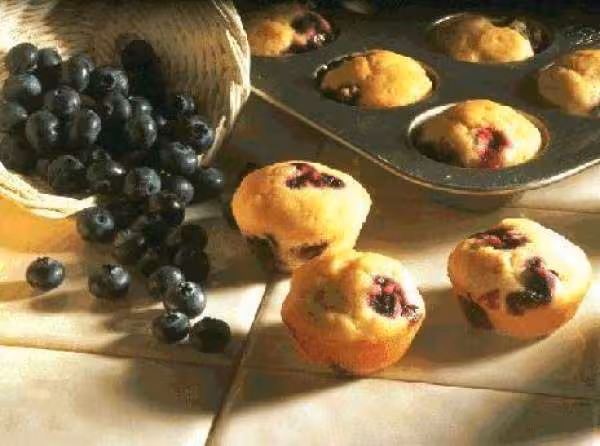 Muffins au myrtilles
