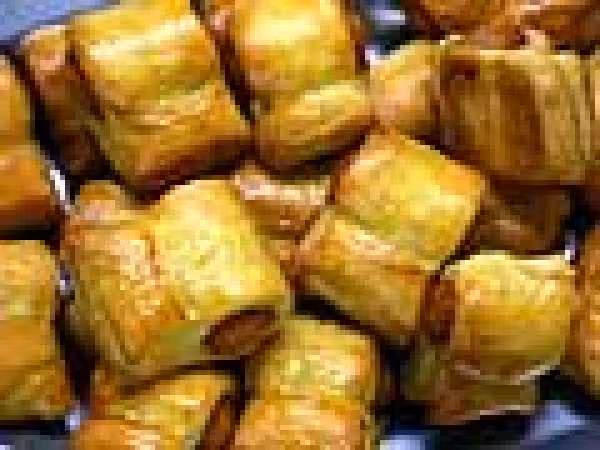 Saucisses feuilletees