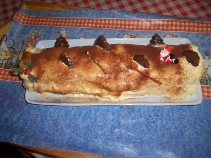 Buche tiramisu