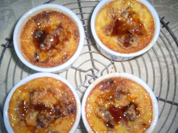 Creme aux pommes caramelisees