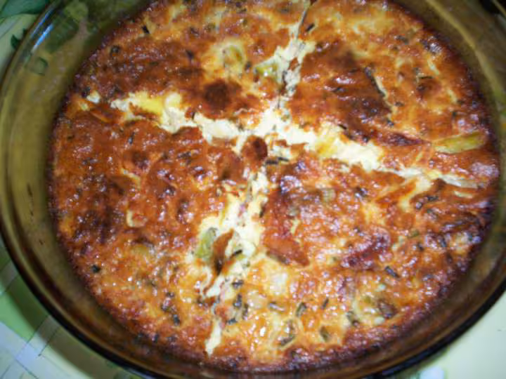 Flan de poireaux