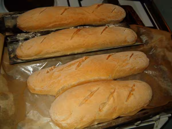 Baguettes de serise sur poolish