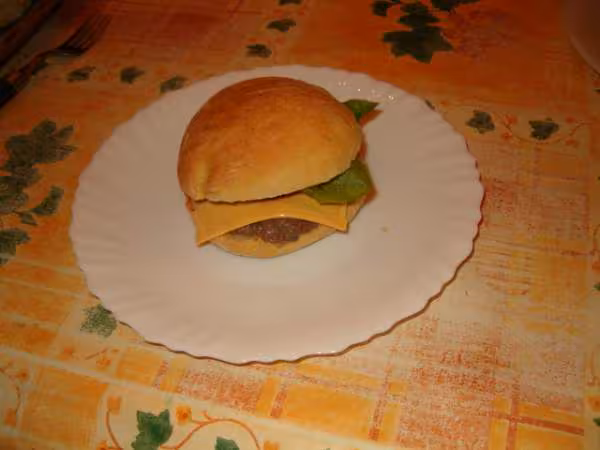 Hamburger sur la recette de maman helene