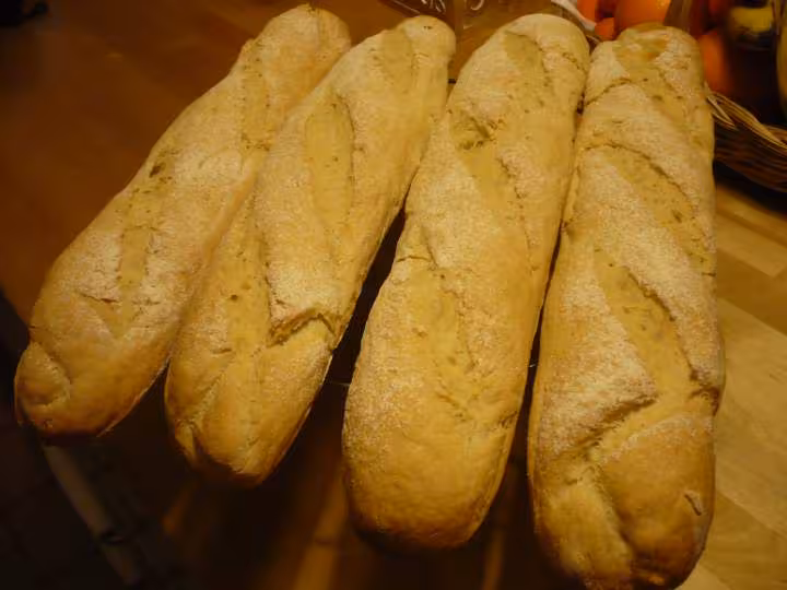 Baguettes a la farine de mais et t65