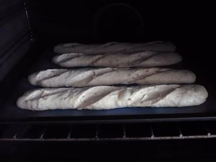Baguettes en levee
