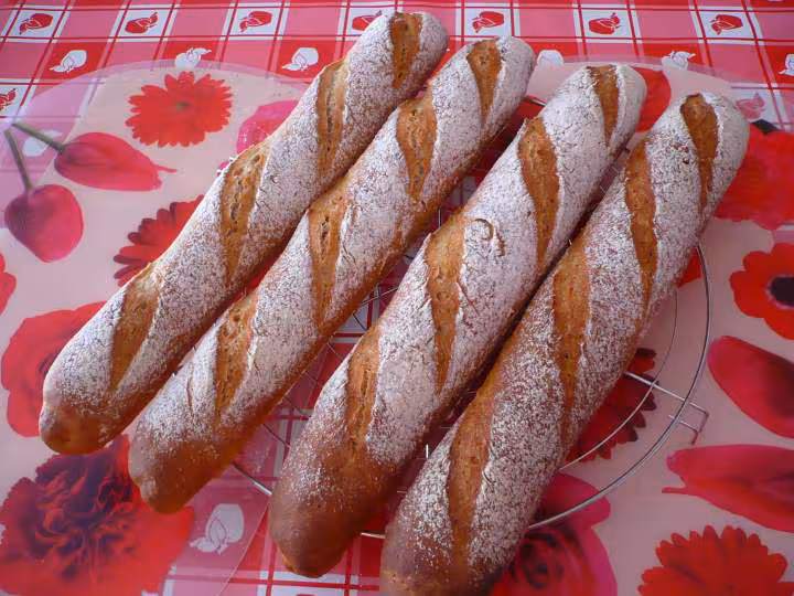Baguettes semi completes