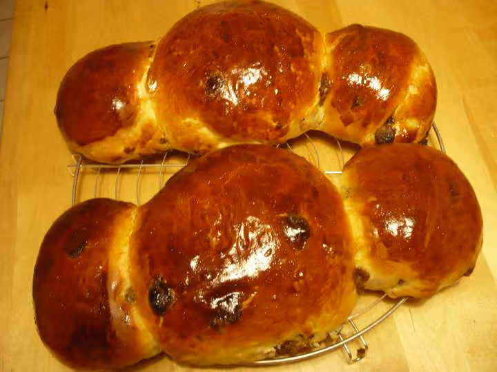 Brioches raisins