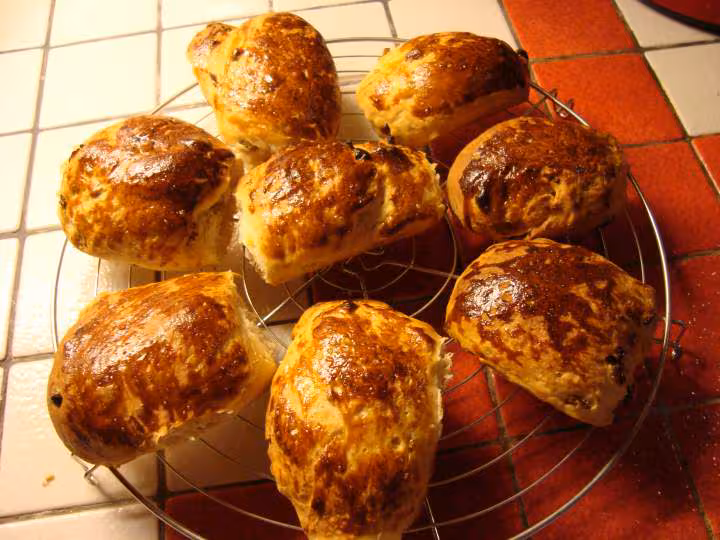Briochettes aux pepites de chocolat