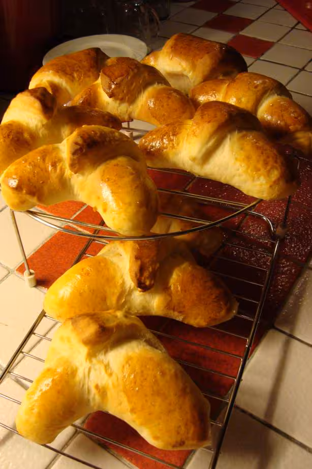 Croissants brioches a 0 de matieres grasses