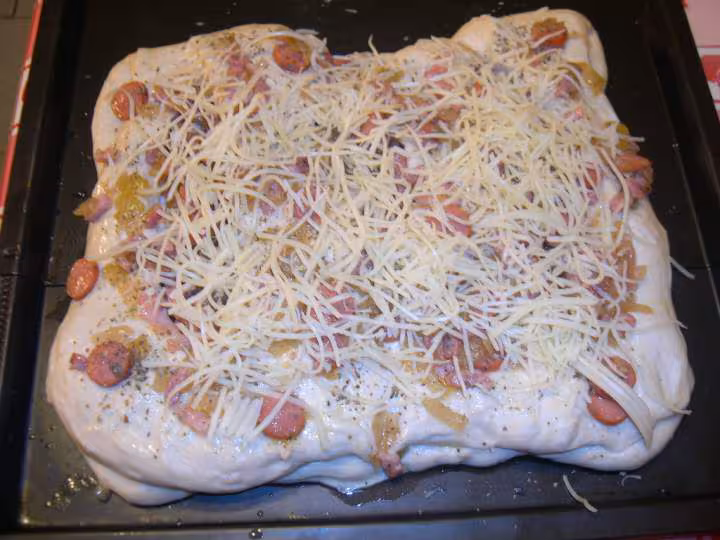 Fougasse avant cuisson