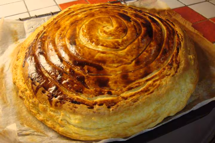 Galette a la frangipane maison