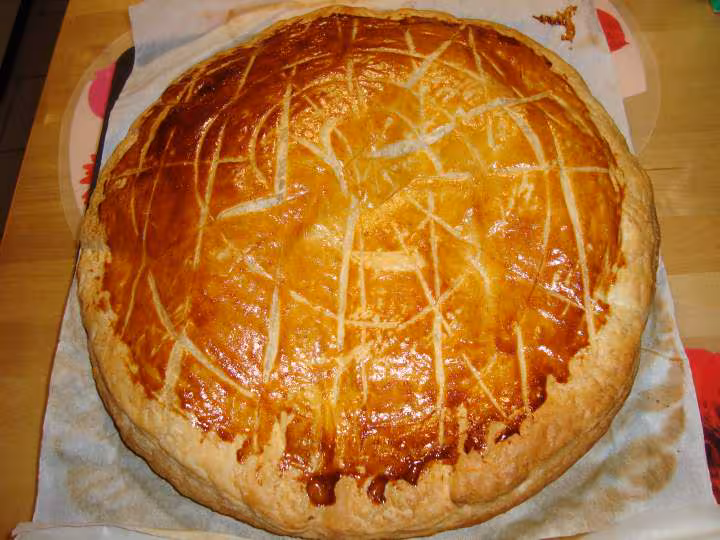 Galette des rois a la frangipane