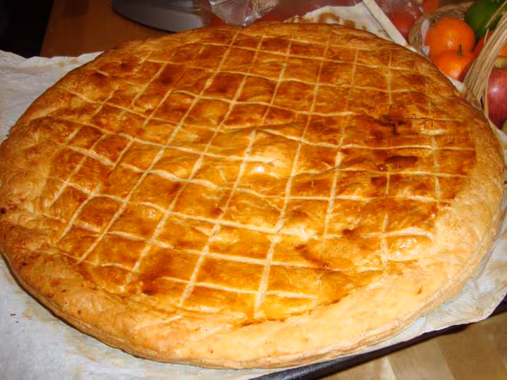 Galette des rois aux pommes