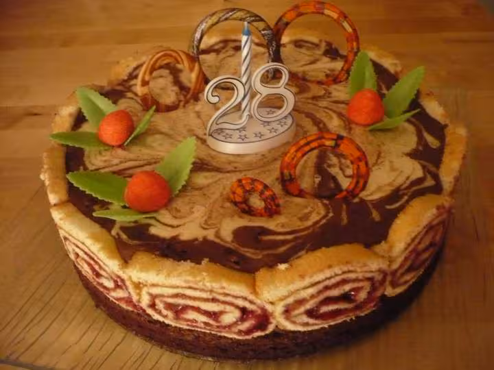 Gateau fini de decore