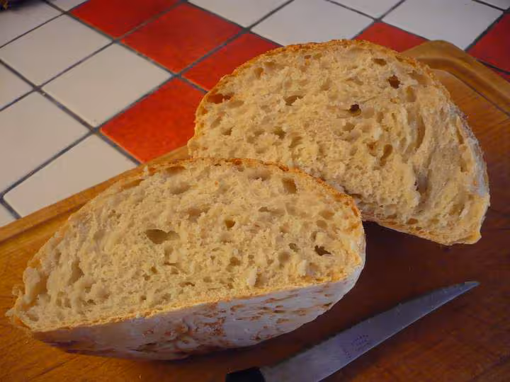 La boule en coupe