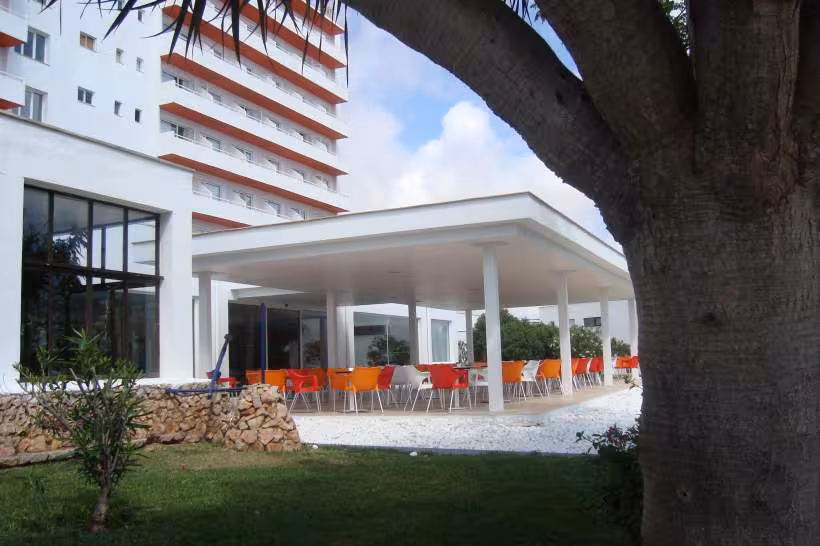 La terrasse de l hotel