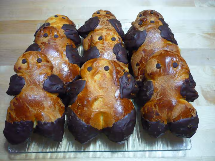 Manalas cuits et chocolates