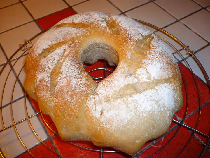 Pain au levain liquide