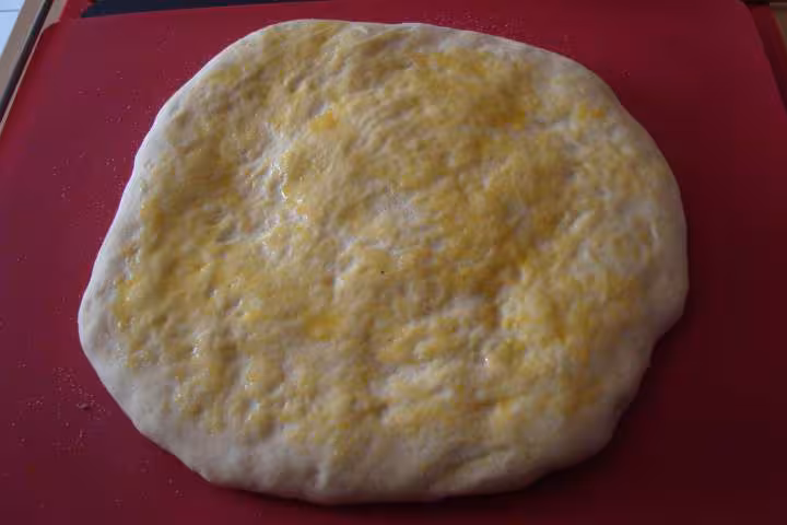 Pain marocain avant la cuisson