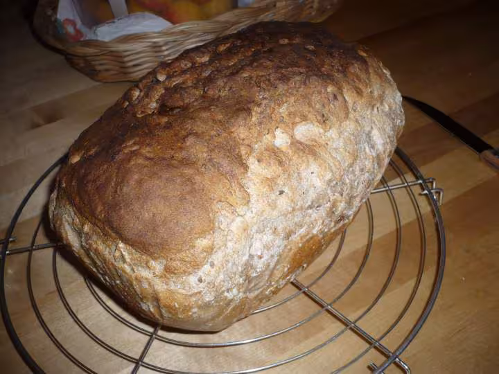 Pain seigle froment t55 aux muesli