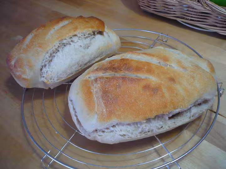 Pains blancs tout levain