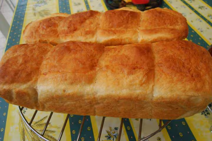 Pains de mie pour faire des biscottes