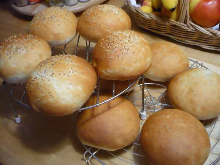 Pains hamburger de maman helene