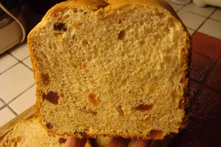 Panettonne en coupe