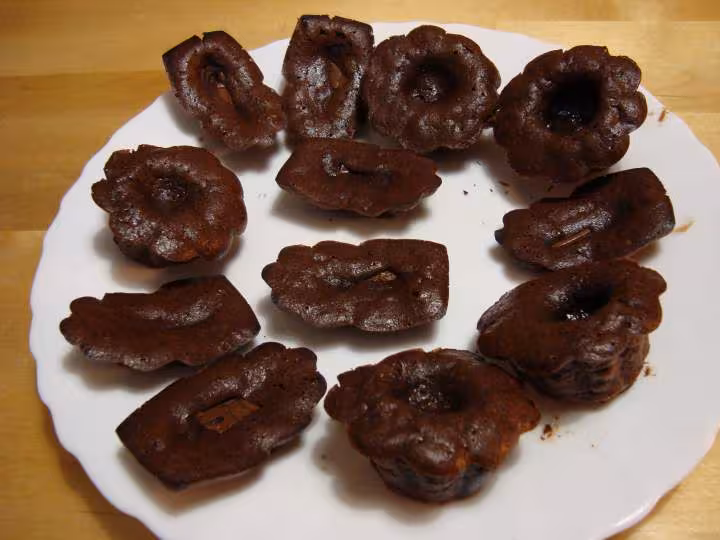 Petits gateaux tout chocolat