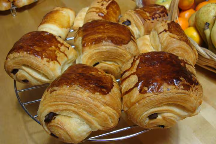 Petits pains chocolat
