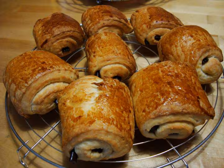 Petits pains chocolat