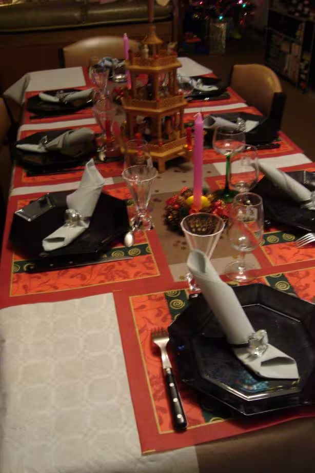 Table du nouvel an