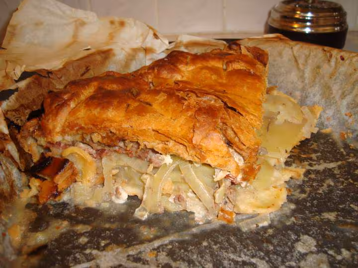 Tourte aux pommes de terres