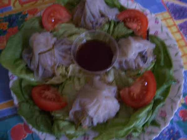 Aumonieres au crabe