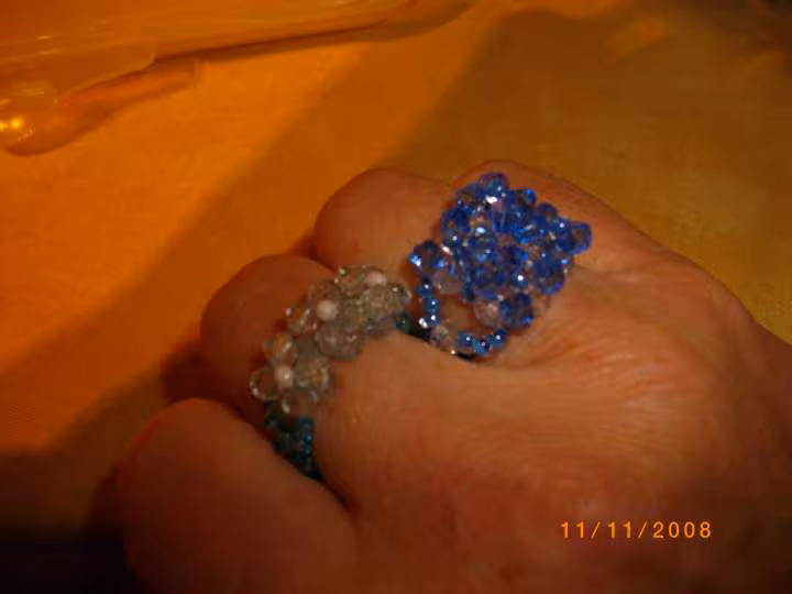 Bague de droite faite par mon loulou