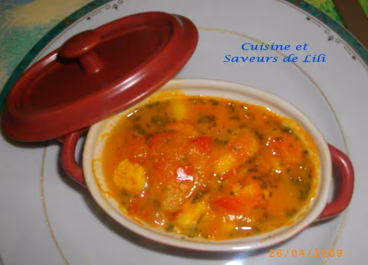 Cassolette de fruits de mer