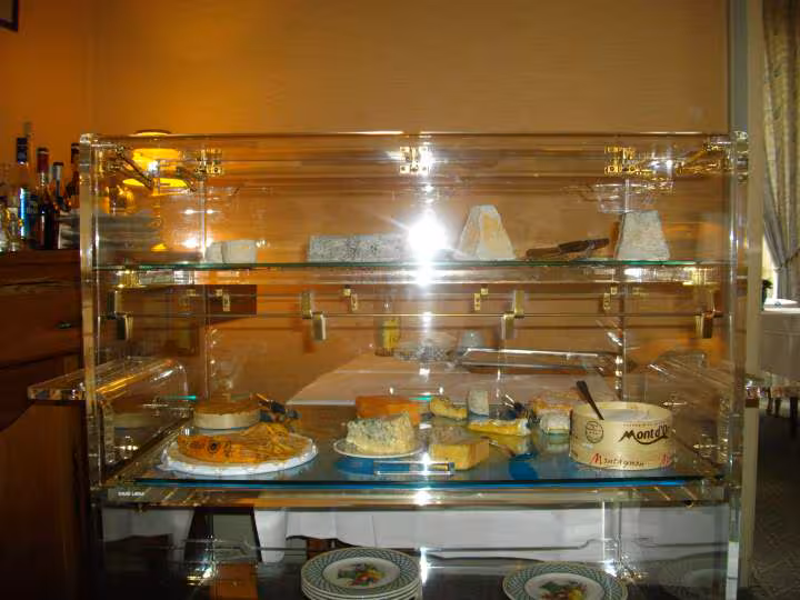 Chariot de fromages