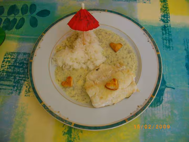 Filet d eglefin creme a l aneth