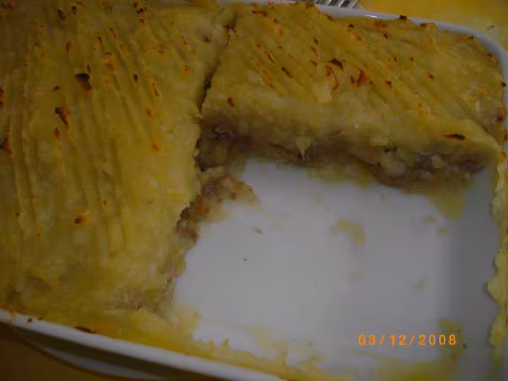 Hachis parmentier aux topinambours