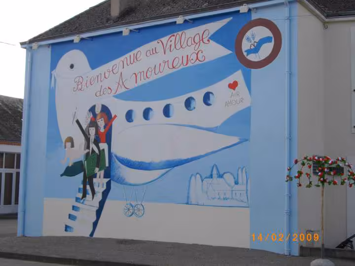 Peinture st valentin