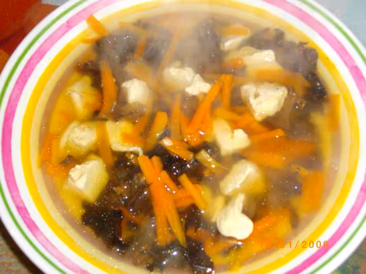 Potage asiatique a ma facon
