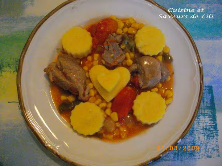 Saute de dinde au mais