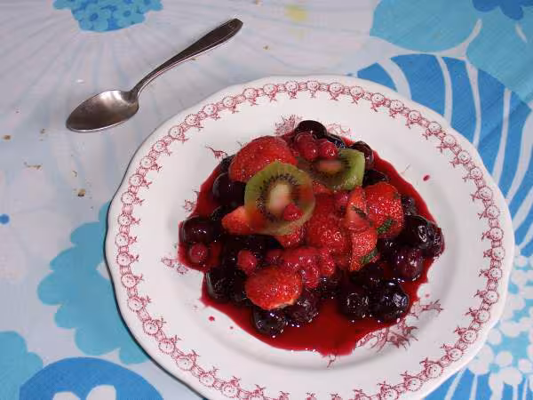 Soupe aux fruits