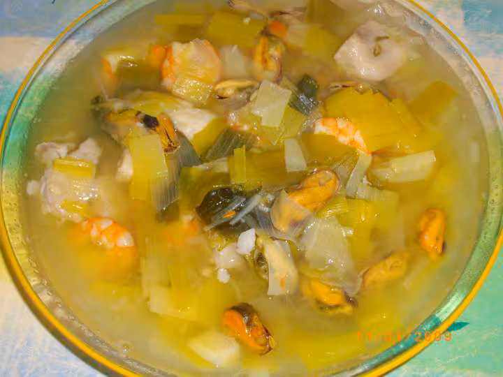 Soupe de poisson a l espagnol