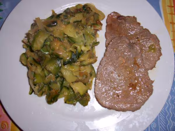 Tagliatelles de courgette